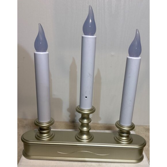 Xodus Innovations FPC1230 Pewter Battery Operated Candle 3 LED Candles 10" - Picture 9 of 9